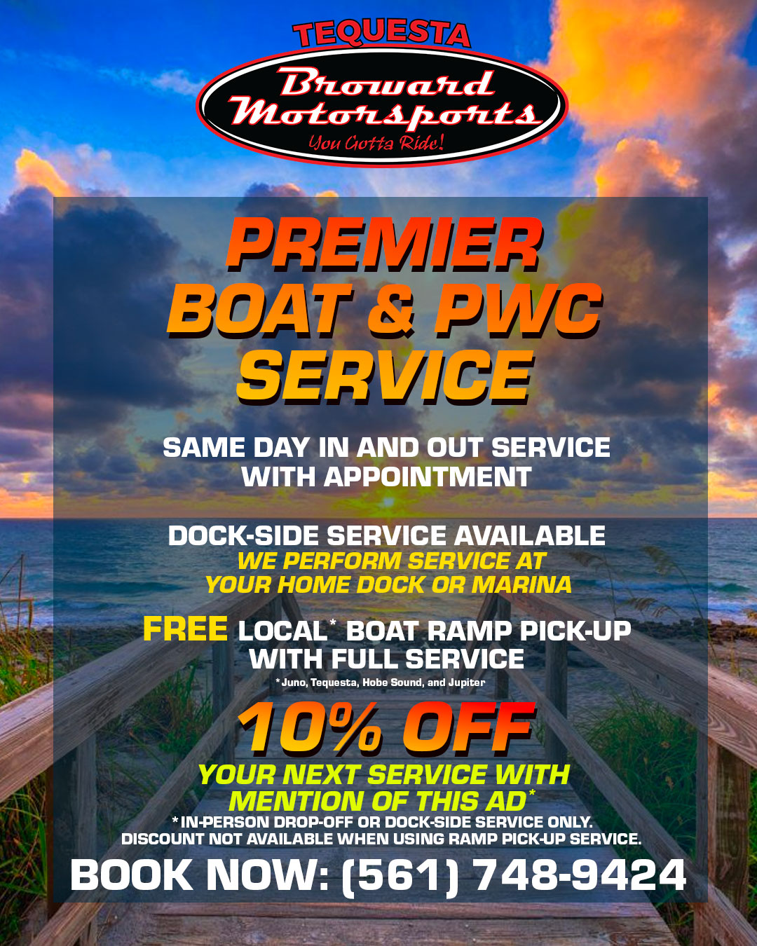 Boat, Waverunner, SeaDoo & Jet Ski Repair Broward Motorsports Jupiter