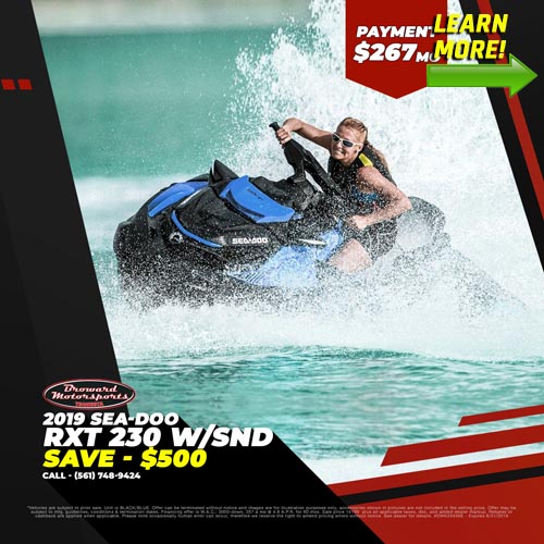2019 Yamaha GP 1800 $199 monthly